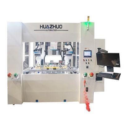 Купить Ячейка установки клипс для автомобильных деталей с двумя роботами online manufacture