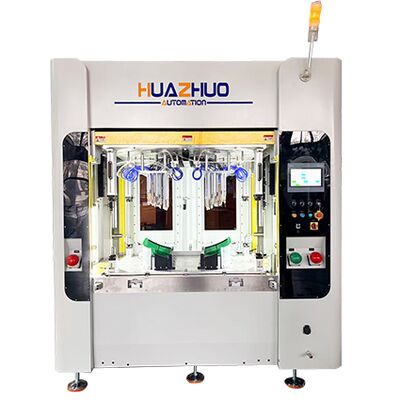 Серво-горячая ниветовая машина с двумя двустворчатыми формами