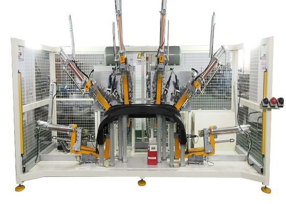 Оборудование бампера корабля сварочного аппарата 3T автомобиля сервопривода 850mm пробивая