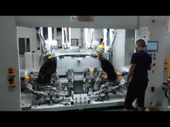 Интегрированная штурмовая и сварная машина для заднего бампера