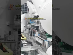 Двухроботная клетка для вставки клипов для сборки автомобильных деталей