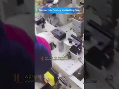 Автоматизированное применение штамповки и сварки для автомобильных бамперов
