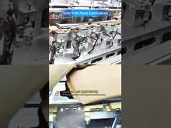 Технология ламинирования панелей отделки автомобилей