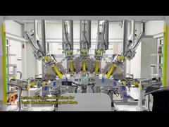 Интегрированная система ультразвуковой сварки и штамповки кронштейна радара автомобильного бампера